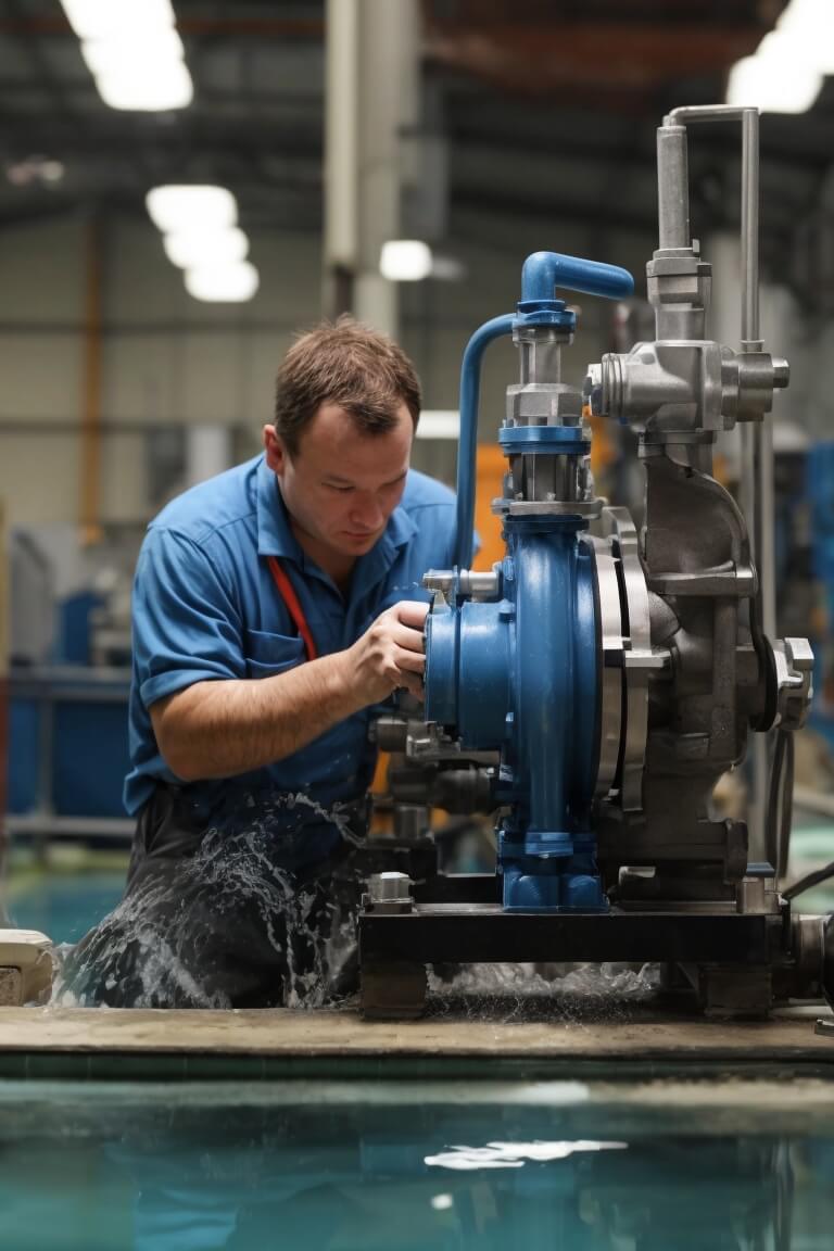 پمپ oh2 راه اندازی